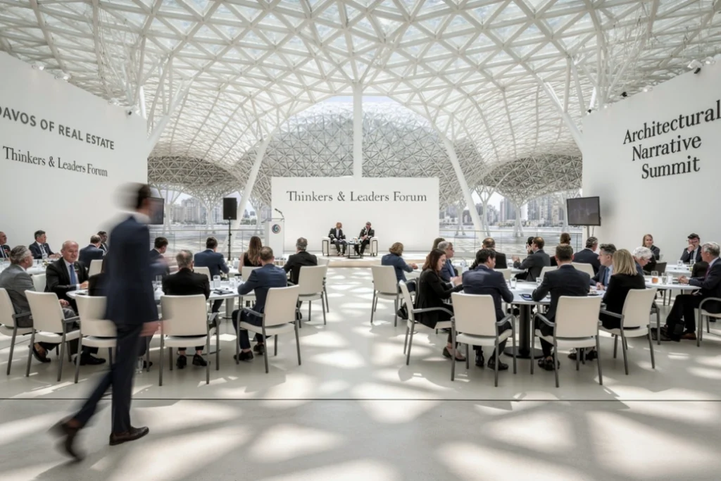 Stakeholder Alignment and Narrative Architecture at MIPIM for building global legitimacy, corporate diplomacy, and driving conversion at scale.